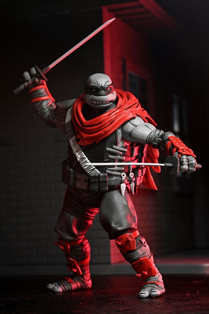 Tartarughe Ninja The Last Ronin The Lost Years Action Figure Leonardo Nightwatcher 18 cm NECA