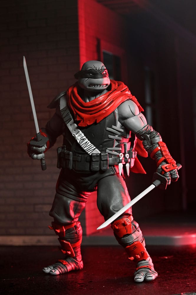 Tartarughe Ninja The Last Ronin The Lost Years Action Figure Leonardo Nightwatcher 18 cm NECA