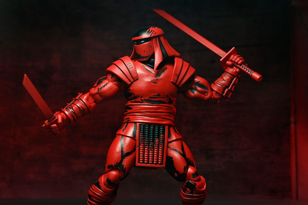 Tartarughe Ninja (Mirage Comics) Action Figure Foot Enforcer Rosso e Nero 18 cm NECA