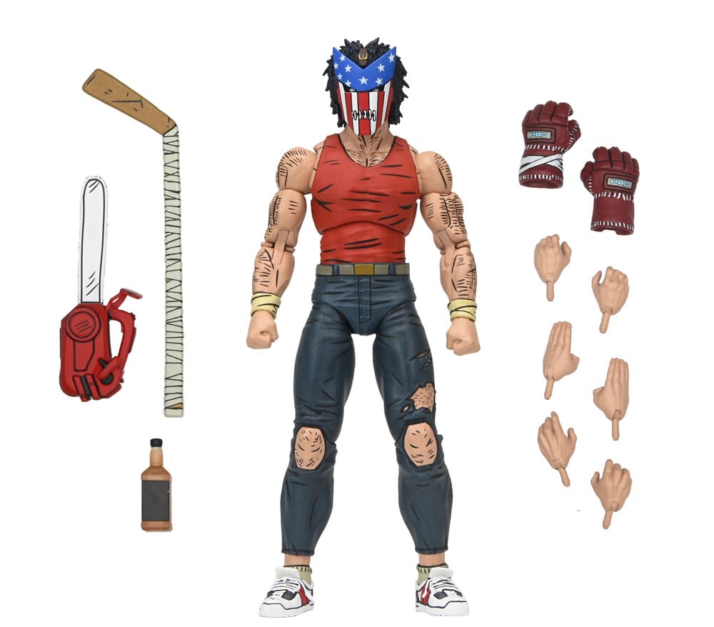 Teenage Mutant Ninja Turtles (Mirage Comics) Action Figure Ultimate Casey Jones (Bodycount) 18 cm NECA