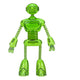 Tartarughe Ninja (Mirage Comics) Action Figure Transmat Fugitoid GID 18 cm
