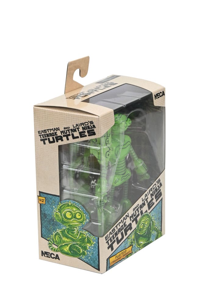 Tartarughe Ninja (Mirage Comics) Action Figure Transmat Fugitoid GID 18 cm
