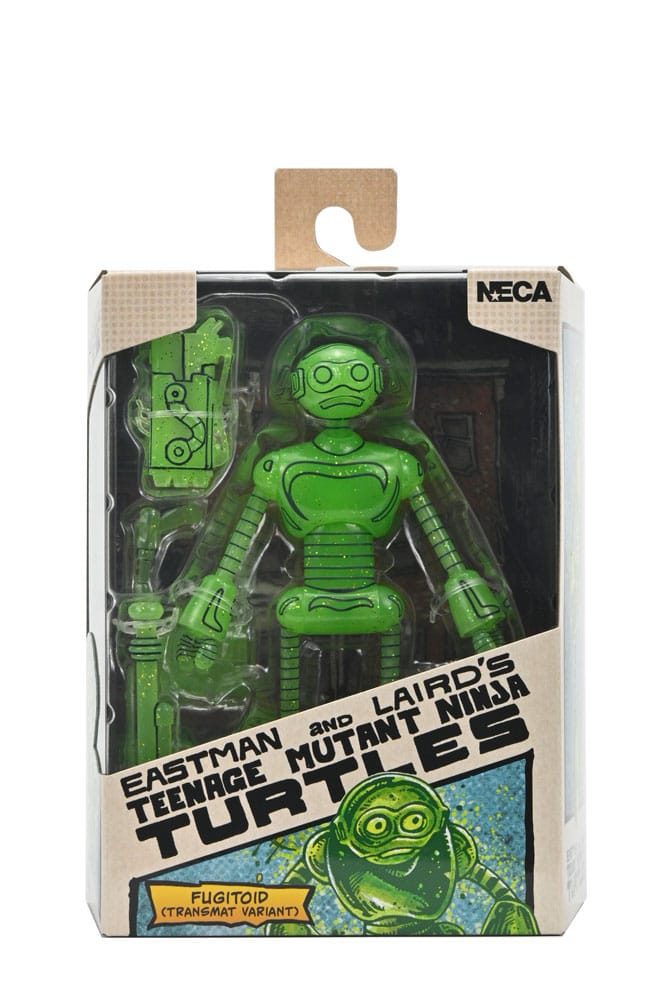 Tartarughe Ninja (Mirage Comics) Action Figure Transmat Fugitoid GID 18 cm