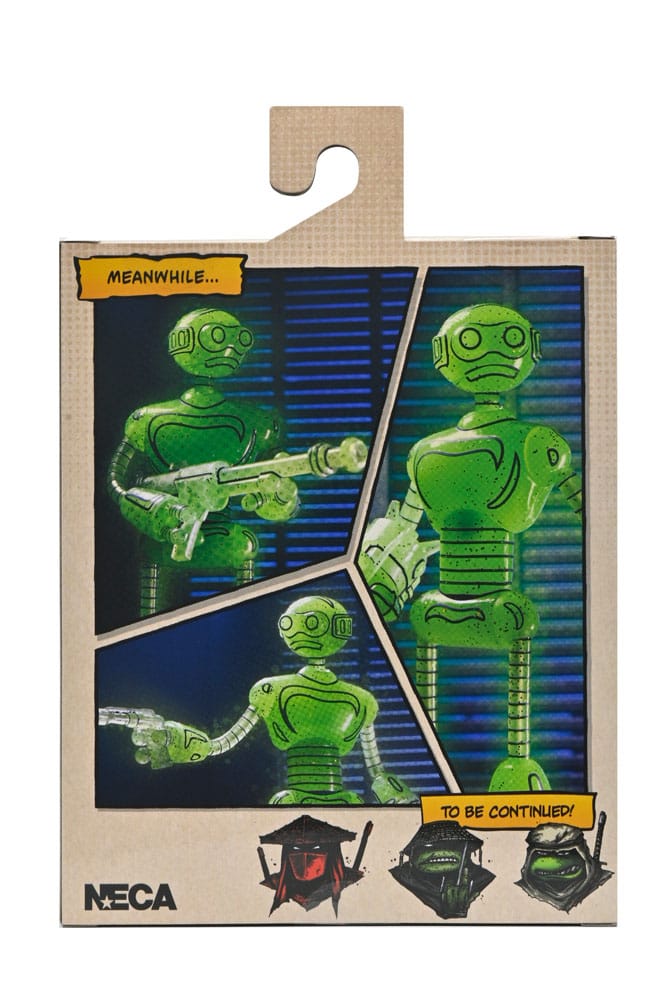 Tartarughe Ninja (Mirage Comics) Action Figure Transmat Fugitoid GID 18 cm