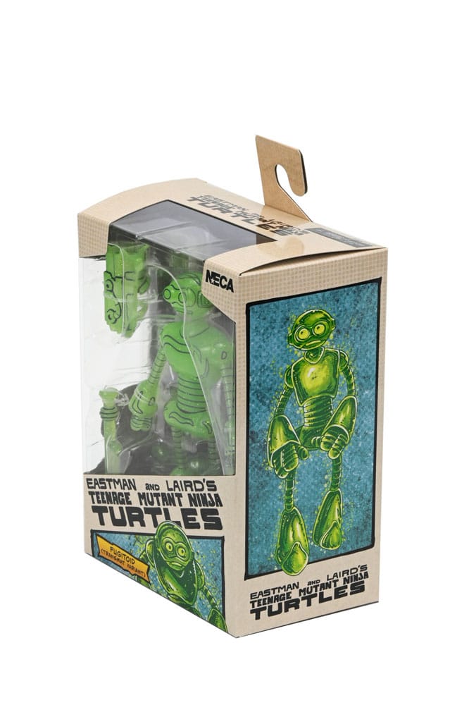 Tartarughe Ninja (Mirage Comics) Action Figure Transmat Fugitoid GID 18 cm