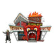 Beetlejuice (1988) Diorama Inferno Room Deluxe Set con Figura Trench con Punte NECA