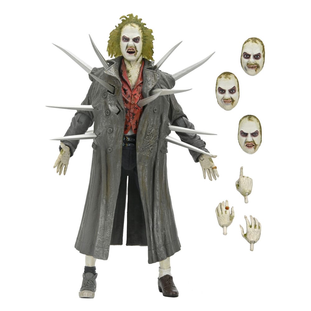 Beetlejuice (1988) Diorama Inferno Room Deluxe Set con Figura Trench con Punte NECA