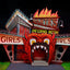 Beetlejuice (1988) Diorama Inferno Room Deluxe Set con Figura Trench con Punte NECA