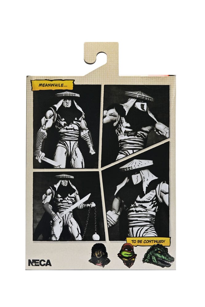 Tartarughe Ninja - Foot Assassin Bianco e Nero, Action Figure 18 cm NECA