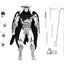Tartarughe Ninja - Foot Assassin Bianco e Nero, Action Figure 18 cm NECA