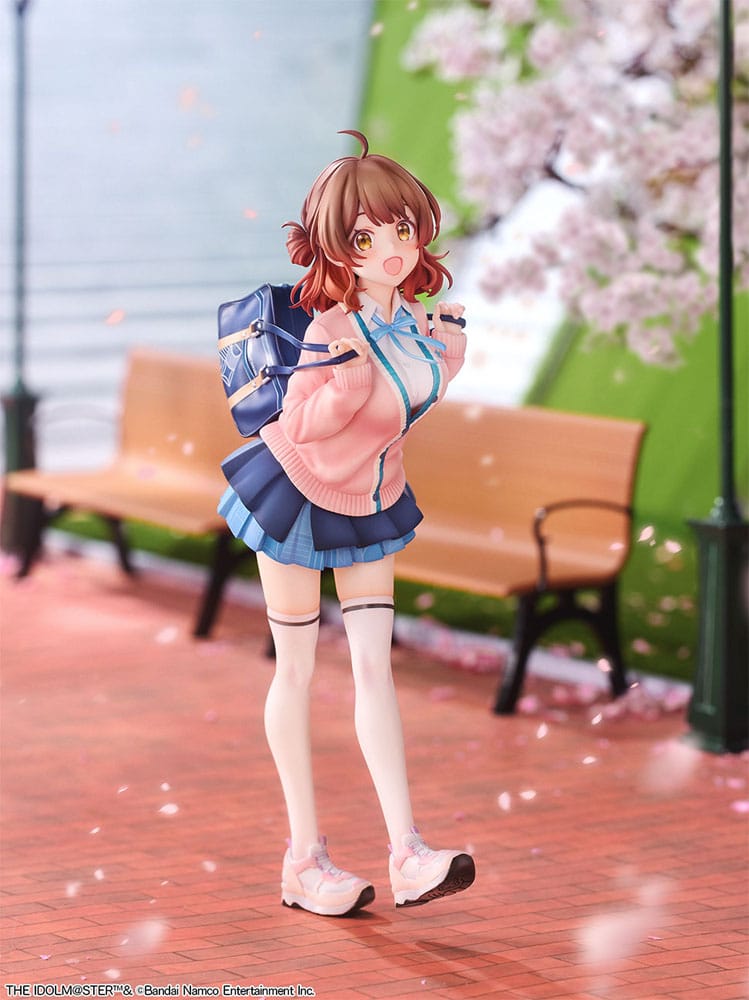 Gakuen Idolmaster Ume Hanami Statua in PVC 1/7 Edizione Bonus 25 cm