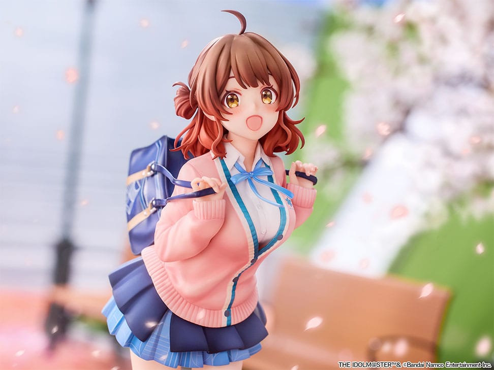 Gakuen Idolmaster Ume Hanami Statua in PVC 1/7 Edizione Bonus 25 cm