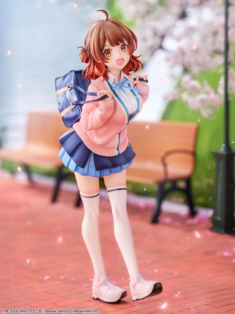 Gakuen Idolmaster Ume Hanami Statua in PVC 1/7 Edizione Bonus 25 cm