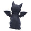 Statuetta Cult Cuties Malpuss Gatto Alato con Teschi e Pentagrammi Nemesis Now 10 cm