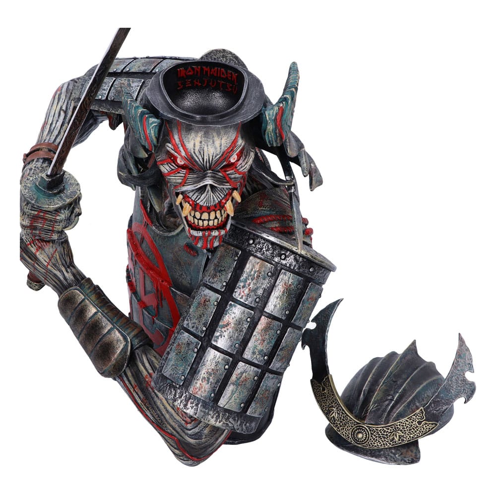 Busto Iron Maiden Senjutsu Samurai Eddie 41 cm Nemesis Now