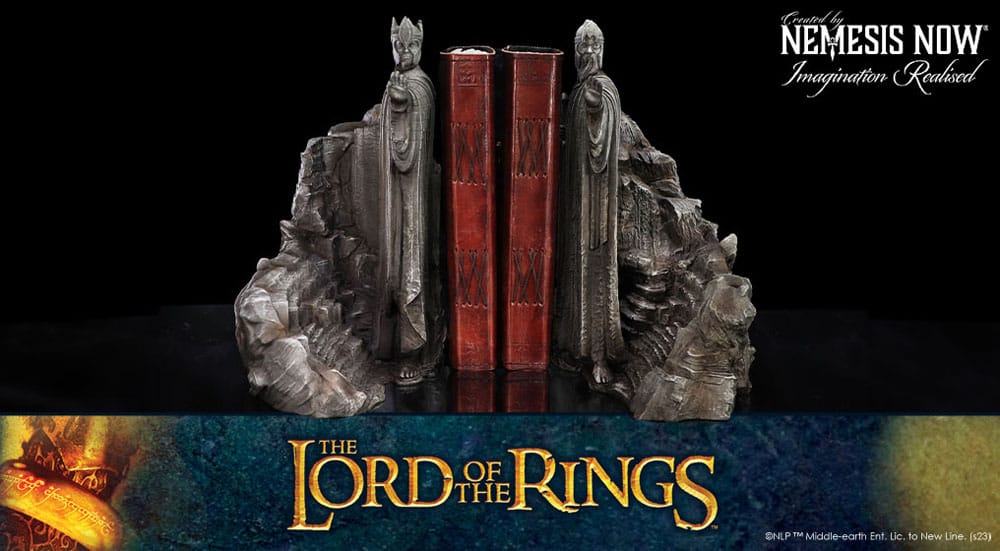 Fermagli per Libri Il Signore degli Anelli - Le Porte di Argonath 19 cm Nemesis Now