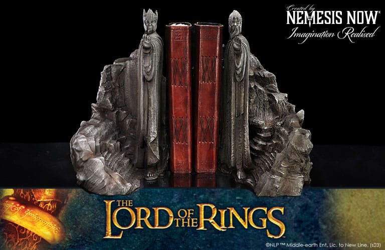 Fermagli per Libri Il Signore degli Anelli - Le Porte di Argonath 19 cm Nemesis Now