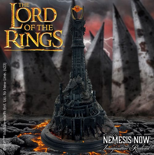 Bruciatore per incenso a cascata Il Signore degli Anelli Barad-dûr 26 cm - Nemesis Now