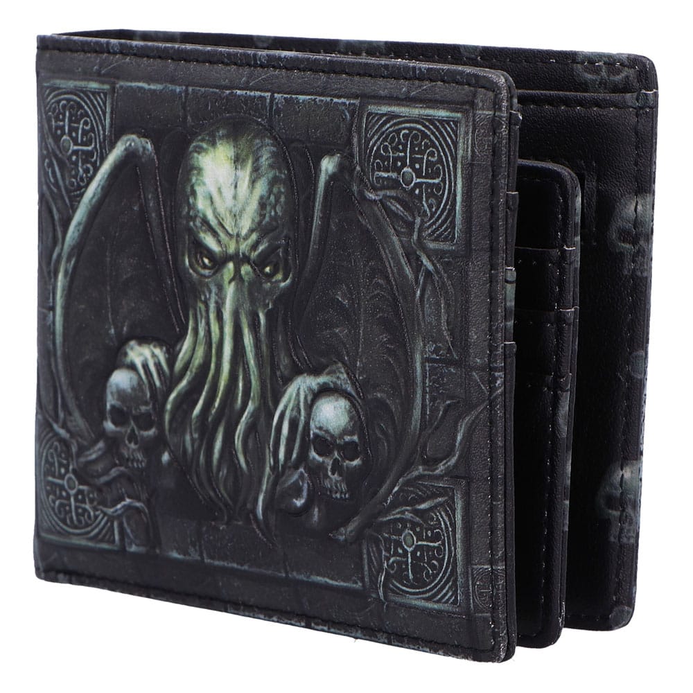 Portafoglio Cthulhu Nero con Artwork Nemesis Now