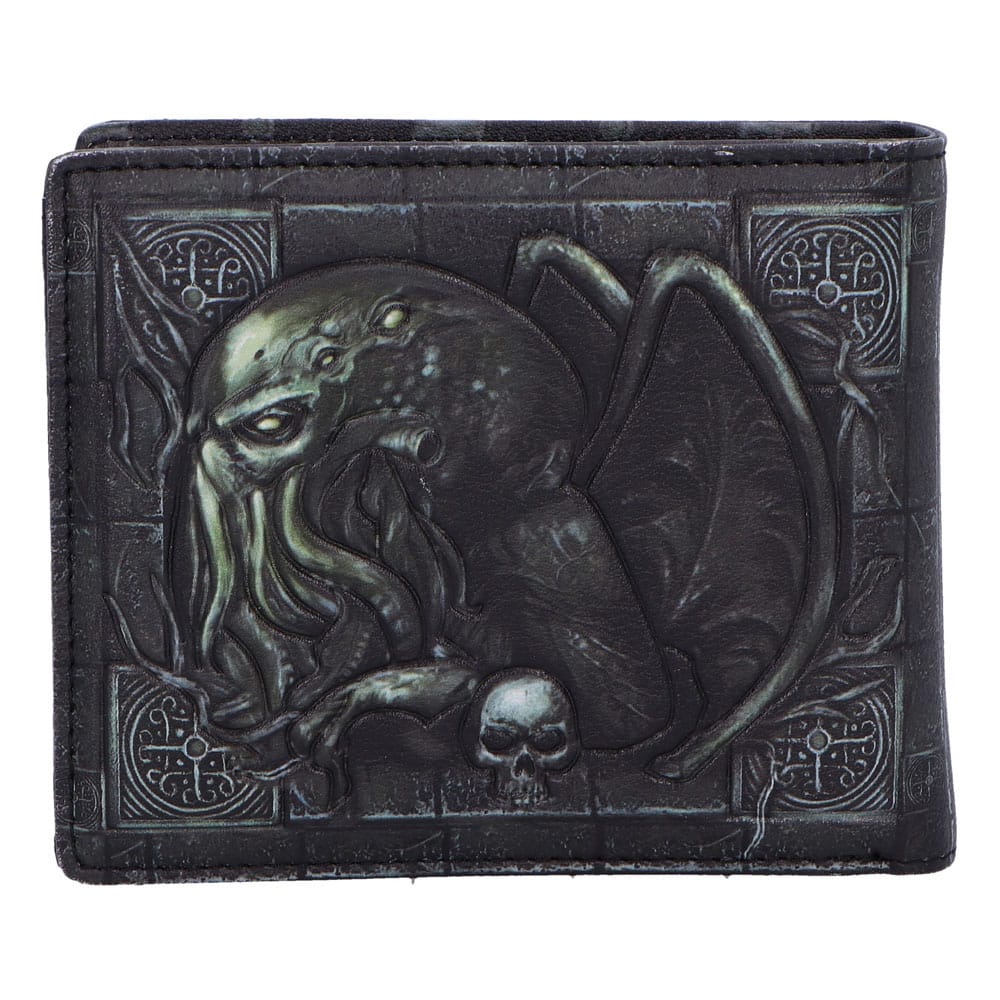 Portafoglio Cthulhu Nero con Artwork Nemesis Now