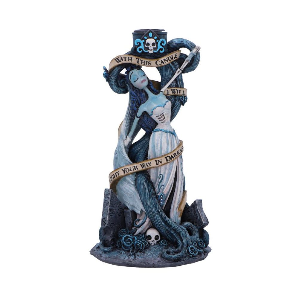 Nemesis Now Portacandele La Sposa Cadavere con Voto 19 cm