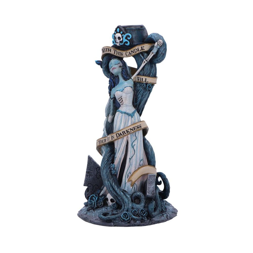 Nemesis Now Portacandele La Sposa Cadavere con Voto 19 cm