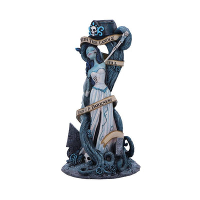 Nemesis Now Portacandele La Sposa Cadavere con Voto 19 cm