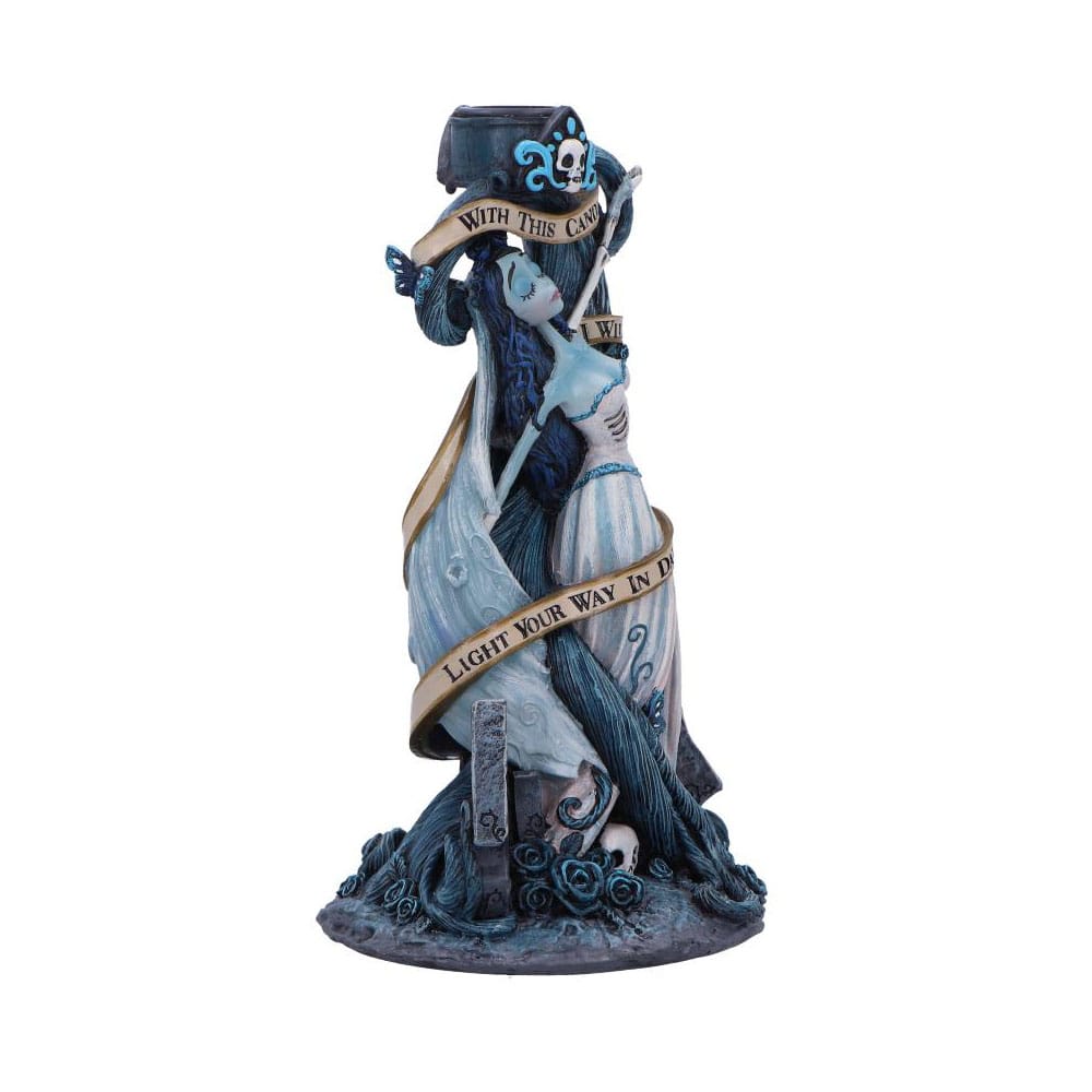 Nemesis Now Portacandele La Sposa Cadavere con Voto 19 cm