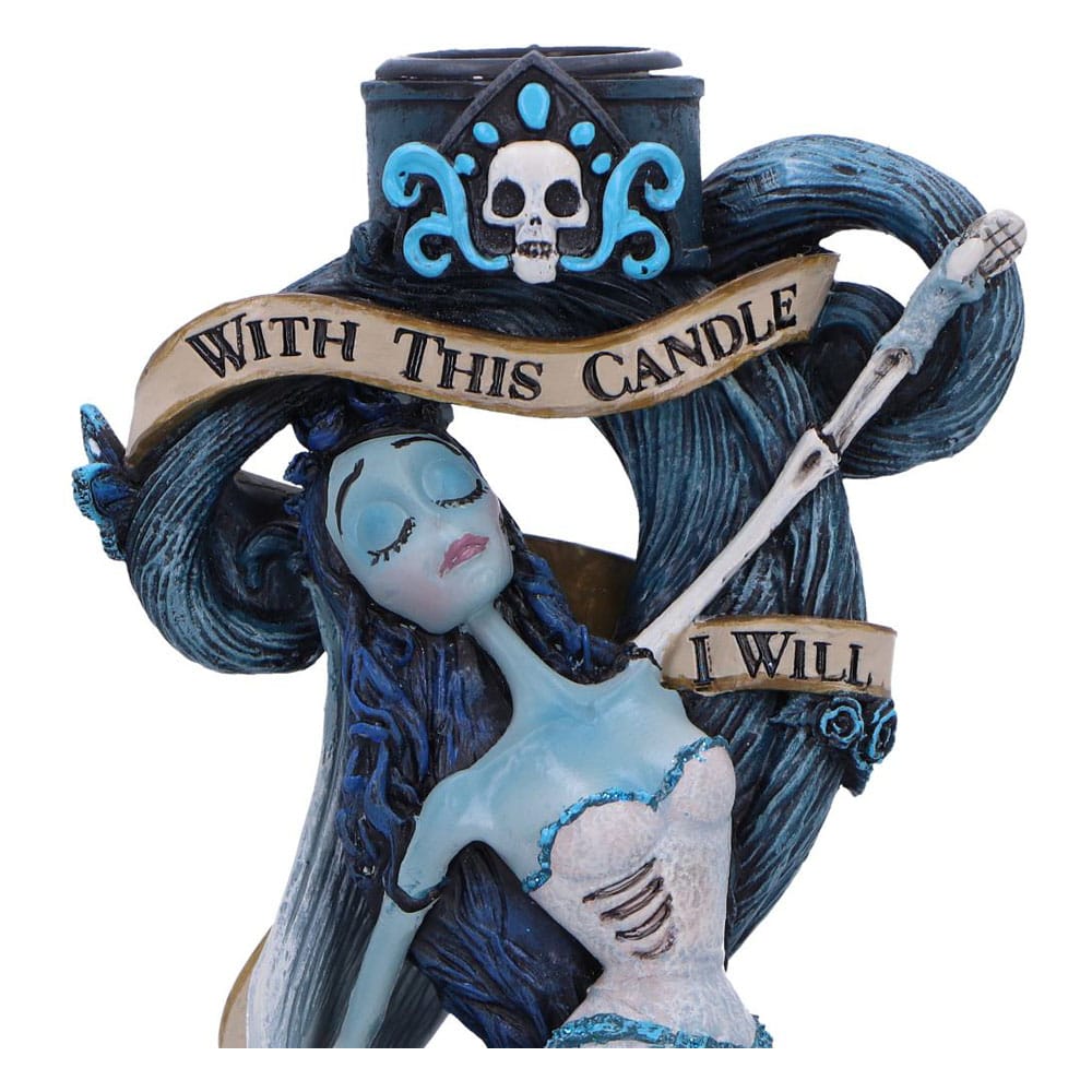 Nemesis Now Portacandele La Sposa Cadavere con Voto 19 cm