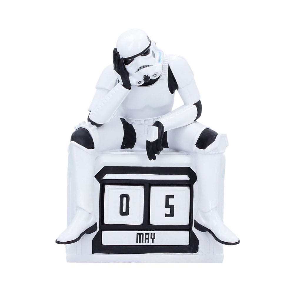 Original Stormtrooper Calendario Perpetuo What a Day 14 cm - Nemesis Now