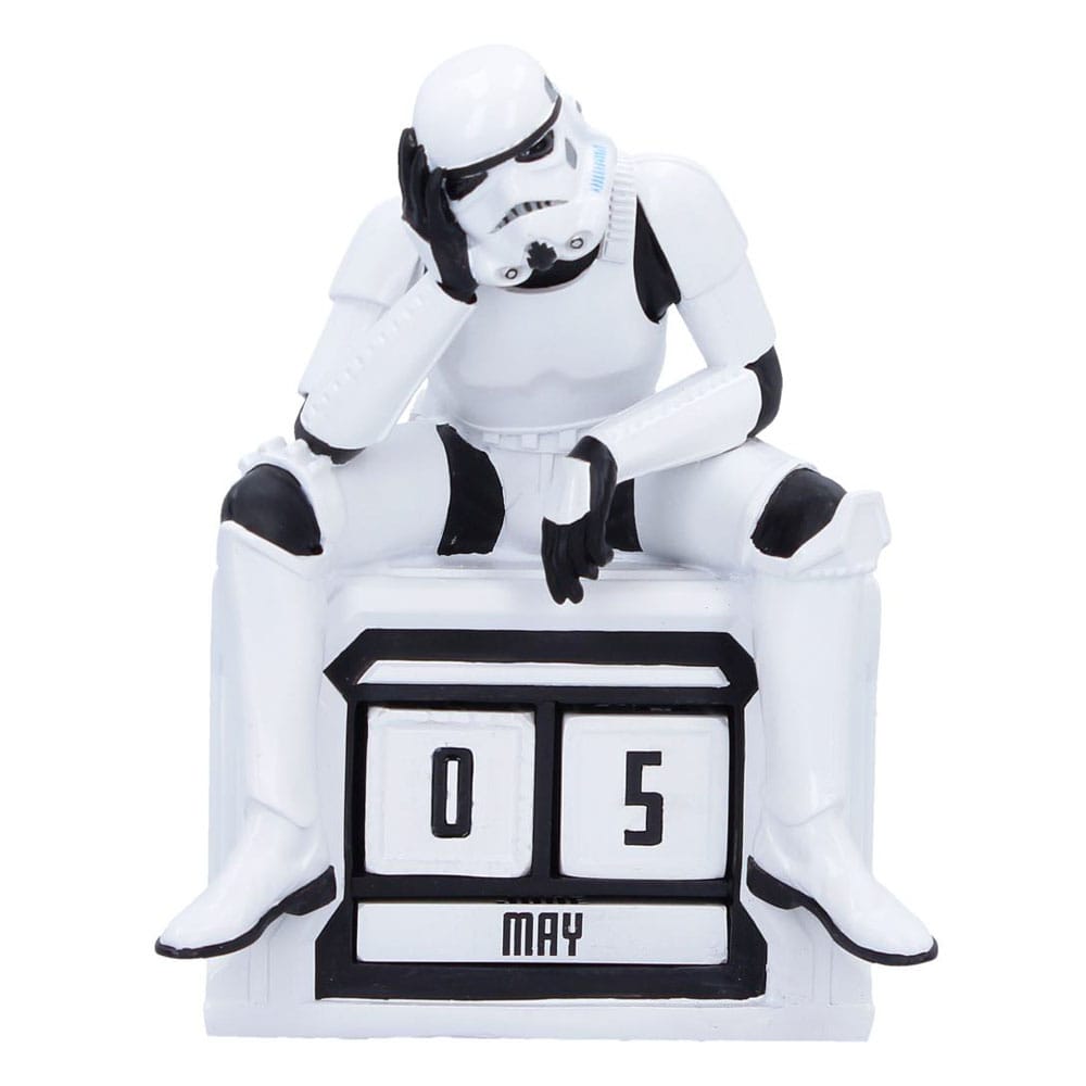 Original Stormtrooper Calendario Perpetuo What a Day 14 cm - Nemesis Now