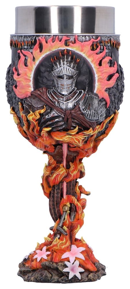 Calice Dark Souls Soul of Cinder in Resina Nemesis Now 19,5 cm