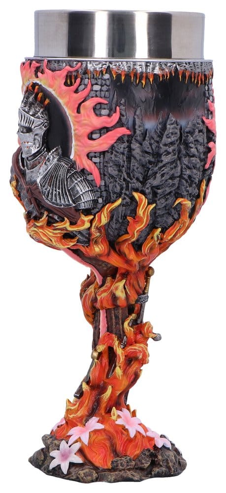 Calice Dark Souls Soul of Cinder in Resina Nemesis Now 19,5 cm