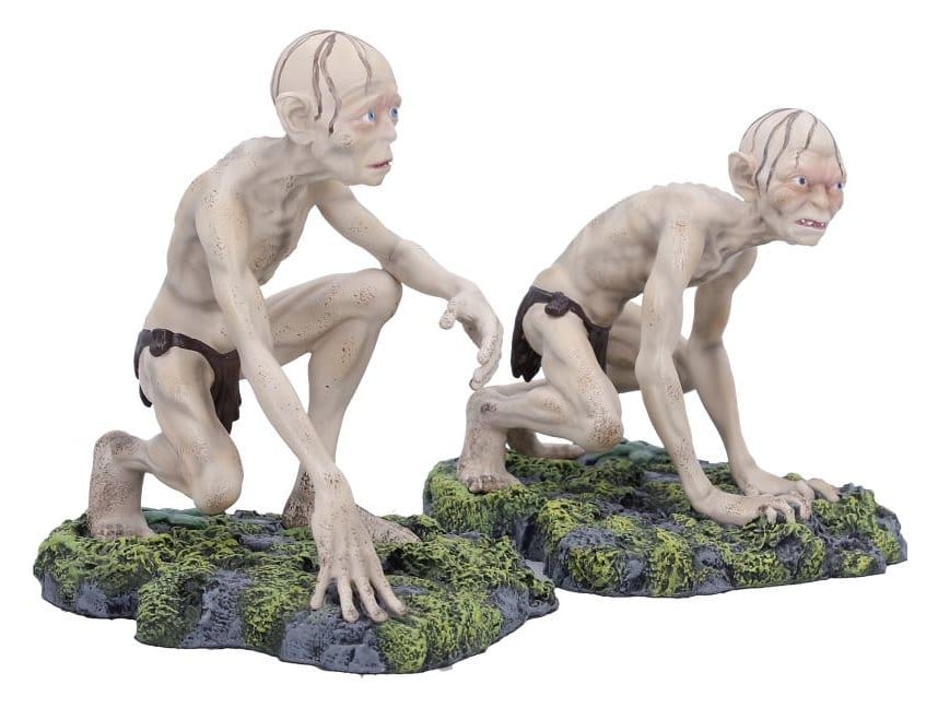Il Signore degli Anelli Statue Gollum & Smeagol Set Collezionabile Nemesis Now