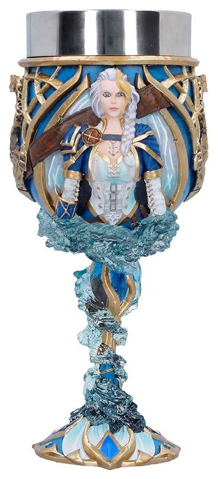 World of Warcraft Bicchiere Jaina Proudmoore – Resina dipinta a mano Nemesis Now