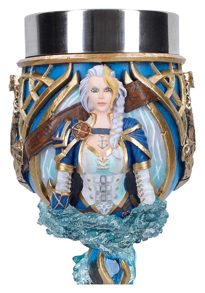 World of Warcraft Bicchiere Jaina Proudmoore – Resina dipinta a mano Nemesis Now