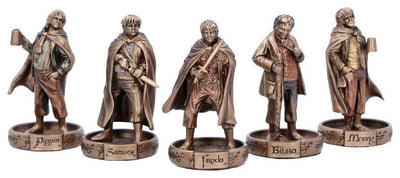 Il Signore degli Anelli - Miniature degli Hobbit della Contea, set da collezione 7 cm Nemesis Now