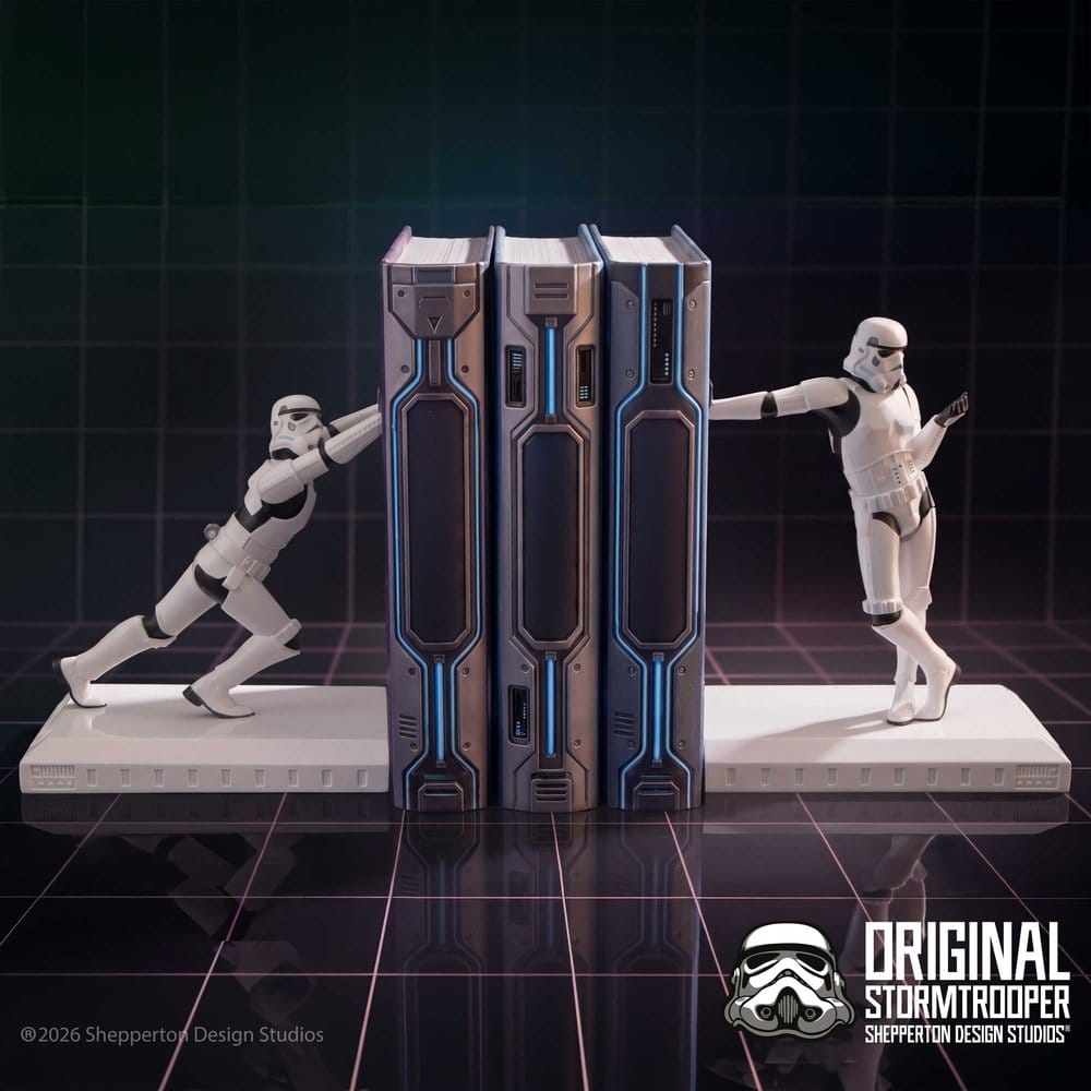 Fermacarte Original Stormtrooper Working Hard Hardly Working 19 cm Nemesis Now