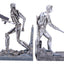 Fermaporte Terminator 2 T-1000 vs T-800 in resina, 19 cm, Nemesis Now