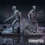 Fermaporte Terminator 2 T-1000 vs T-800 in resina, 19 cm, Nemesis Now