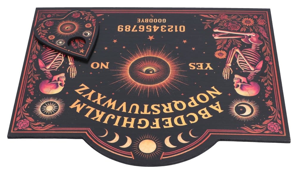 Spirit Board Bloom di Nemesis Now, tavola spiritica in legno da 42 cm