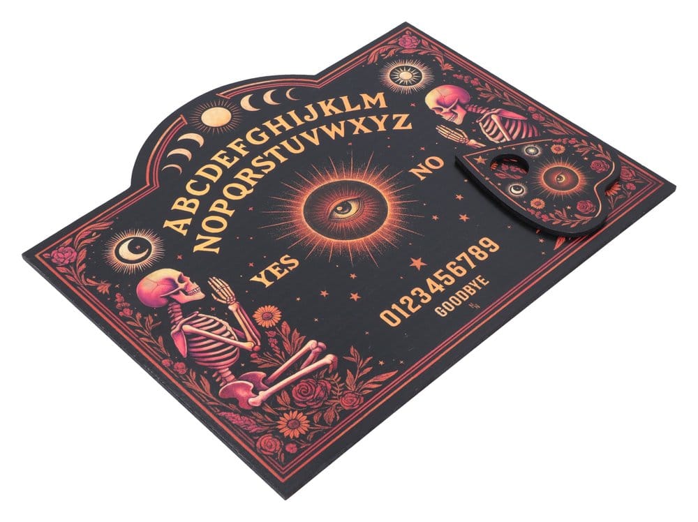 Spirit Board Bloom di Nemesis Now, tavola spiritica in legno da 42 cm