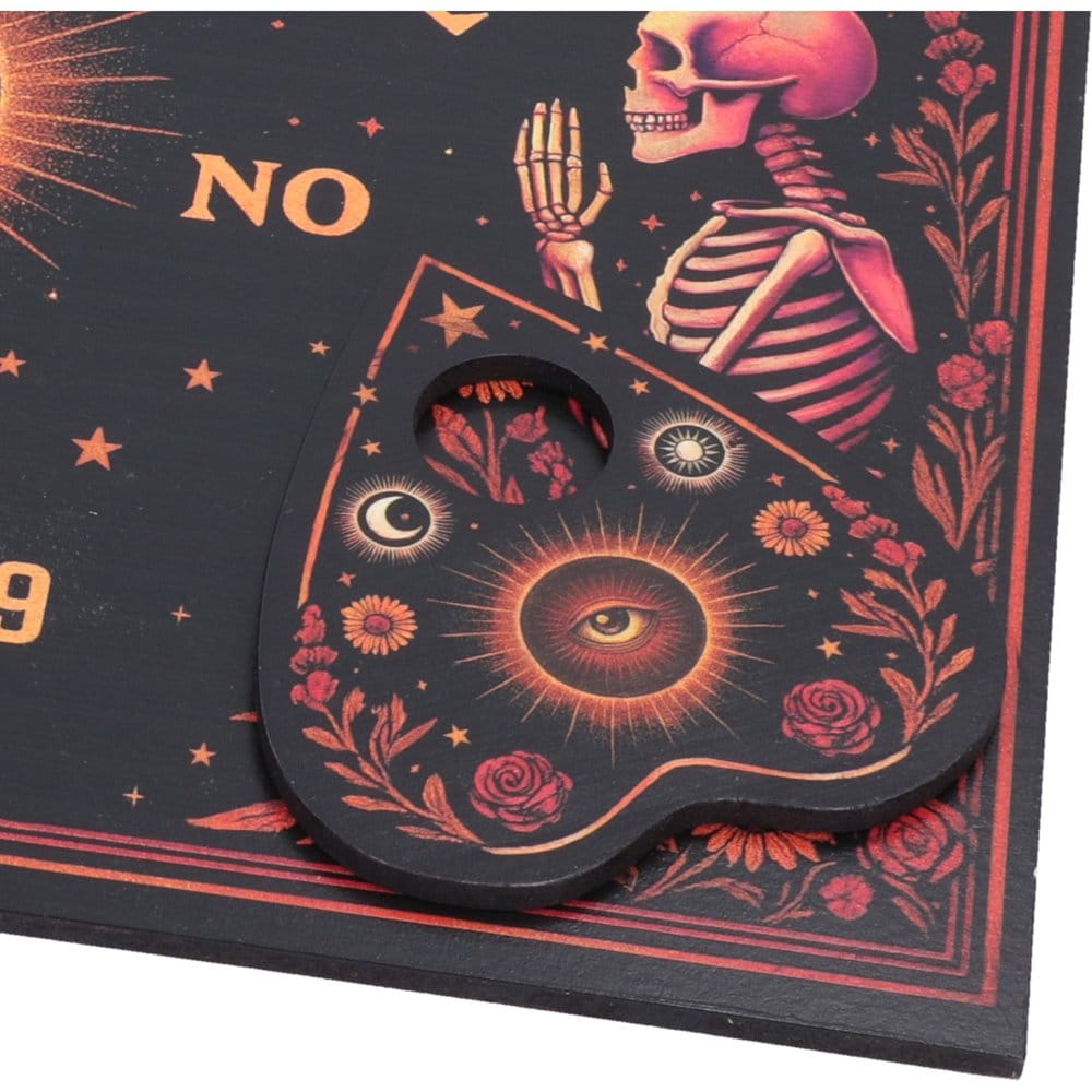 Spirit Board Bloom di Nemesis Now, tavola spiritica in legno da 42 cm