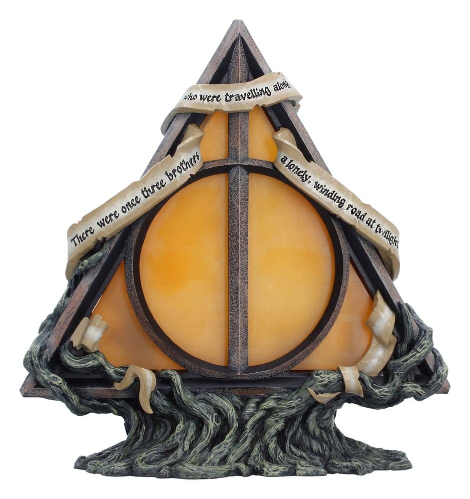 Lampada Harry Potter Simbolo dei Doni della Morte 22 cm Nemesis Now