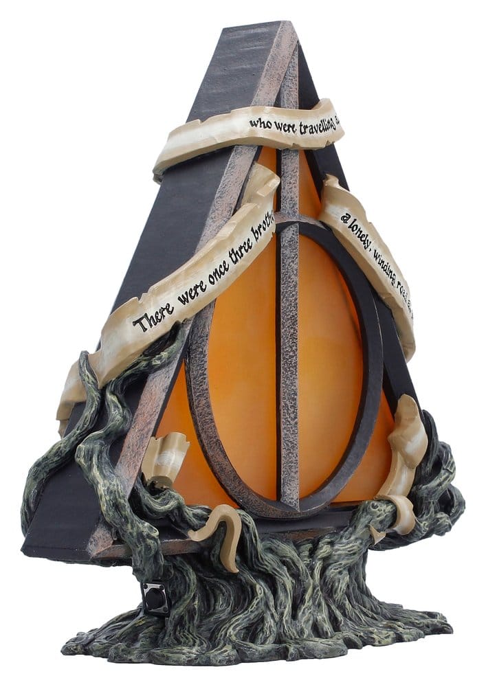 Lampada Harry Potter Simbolo dei Doni della Morte 22 cm Nemesis Now