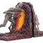 Fermaporte Stranger Things Il Sottosopra con Demogorgone ed Eleven, 18 cm, Nemesis Now