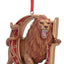 Ornamento da Appendere Harry Potter Grifondoro Mascotte 8 cm Nemesis Now