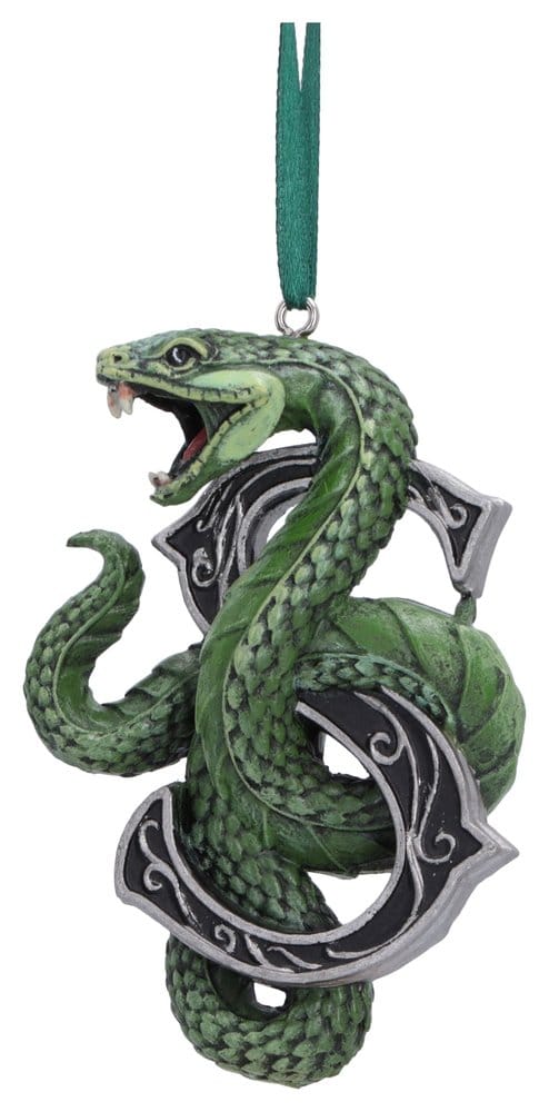 Ornamento da Appendere Harry Potter Mascotte Serpeverde 8 cm Nemesis Now