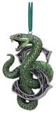 Ornamento da Appendere Harry Potter Mascotte Serpeverde 8 cm Nemesis Now