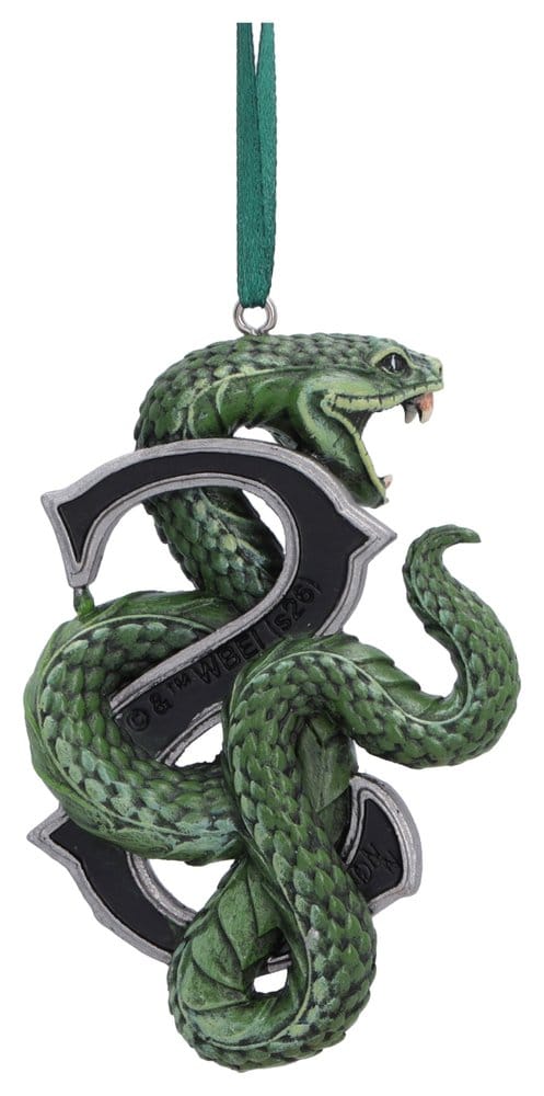 Ornamento da Appendere Harry Potter Mascotte Serpeverde 8 cm Nemesis Now